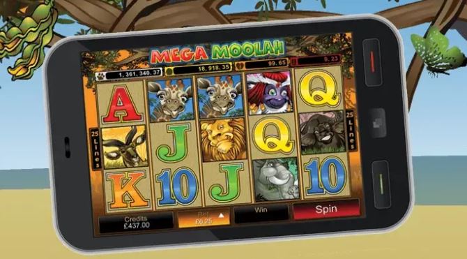 Mega Moolah Mobile Slot Review - Progressive Jackpot