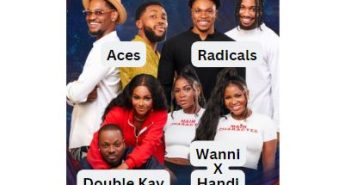 Wanni X Handi, Aces, Double Kay, and Radicals up for possible eviction in BBNaija Season 9 Week 5